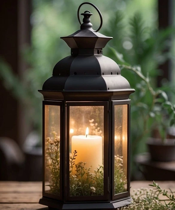 Metal lantern