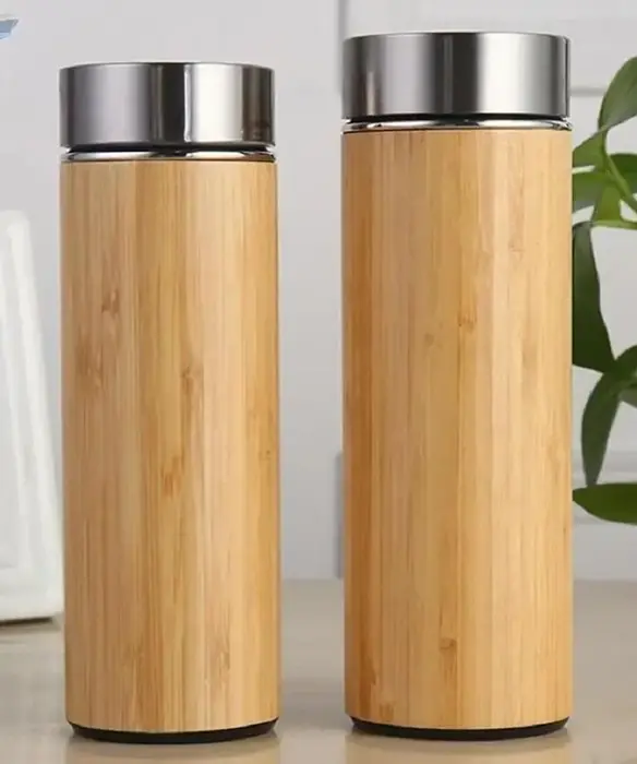 Bamboo bottles